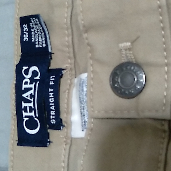 CHAPS BY RALPH LAUREN MEN'S KHAKIS IN GREAT USED CONDITION.LOTS OF PICS. - Picture 4 of 8